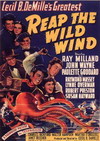 Cartel de Reap the wild wind